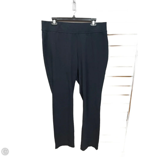 Pants Leggings By Lands End In Black, Size: 12
