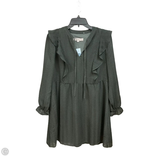 Dress Casual Short By Loft In Green, Size: Sp