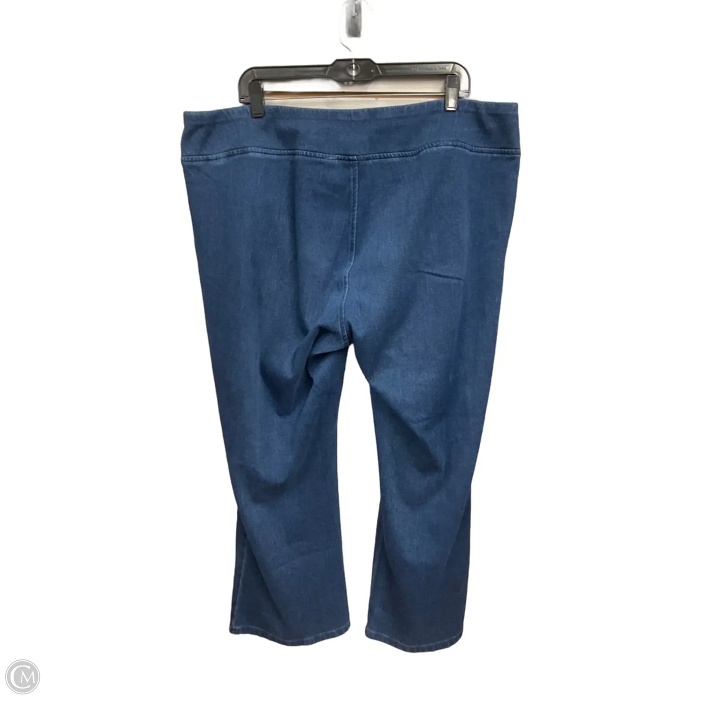 Jeans Wide Leg By Belle By Kim Gravel In Blue Denim, Size: 22