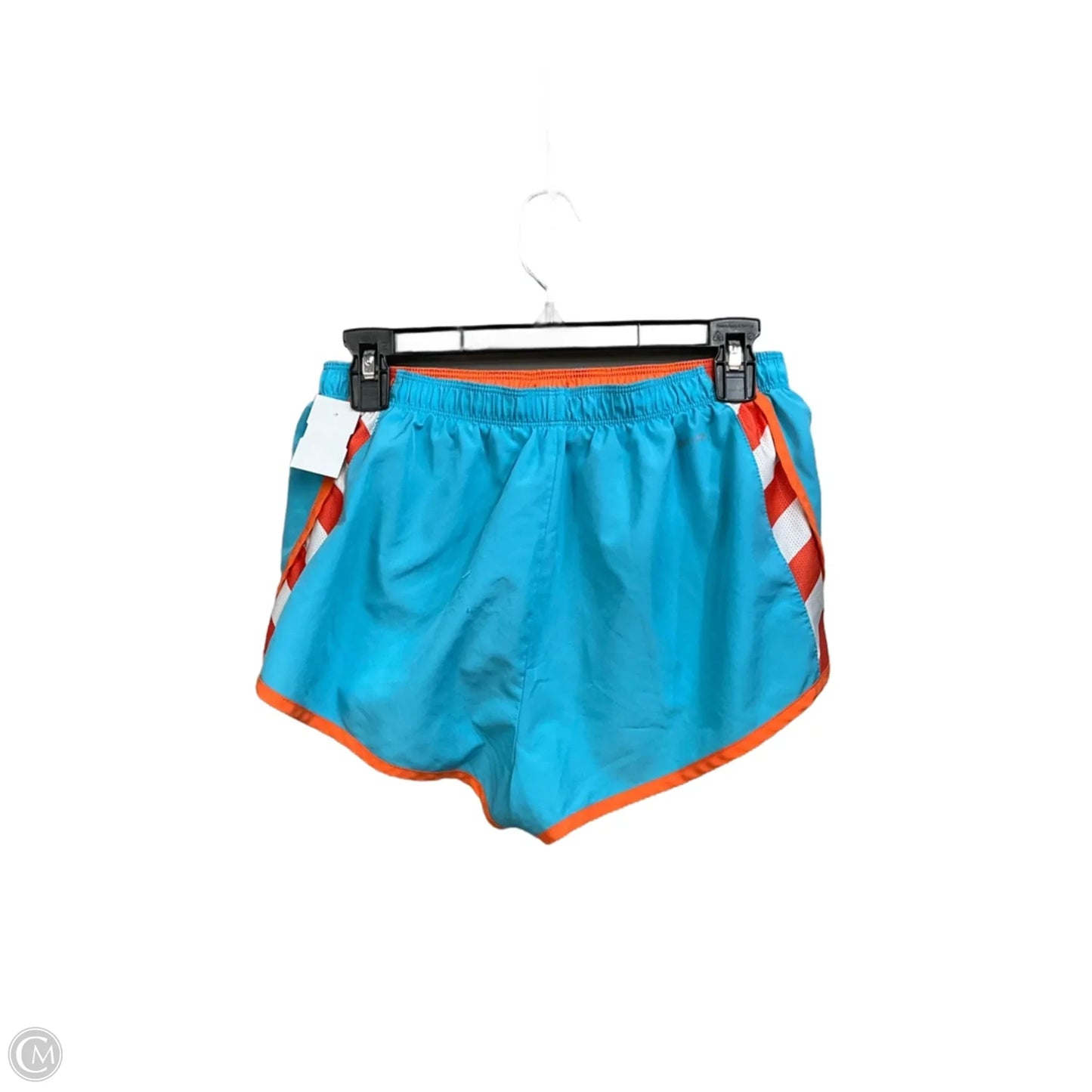 Athletic Shorts By Nike Apparel In Blue & Orange, Size: M