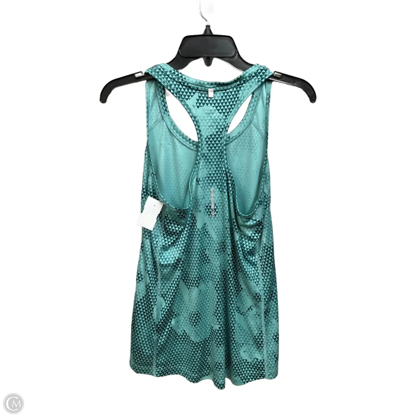 Athletic Tank Top By Nike Apparel In Green, Size: M