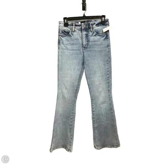 Jeans Flared By Kut In Blue Denim, Size: 0
