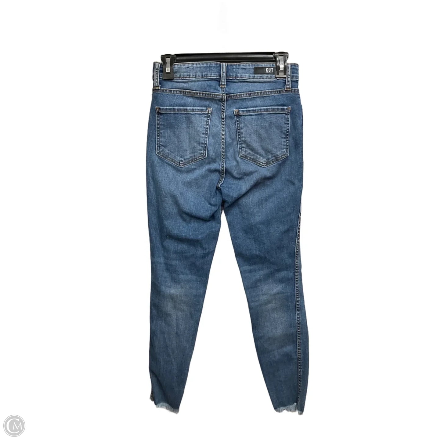Jeans Skinny By Kut In Blue Denim, Size: 0