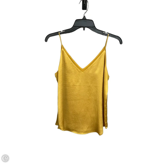 Top Sleeveless Basic By Express In Yellow, Size: S