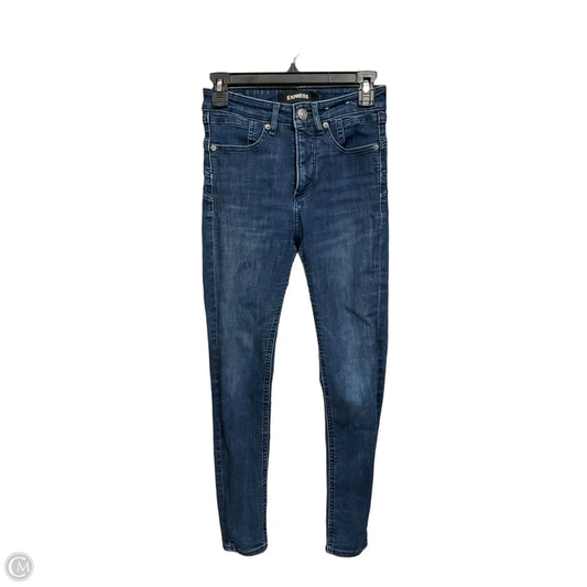 Jeans Jeggings By Express In Blue Denim, Size: 2