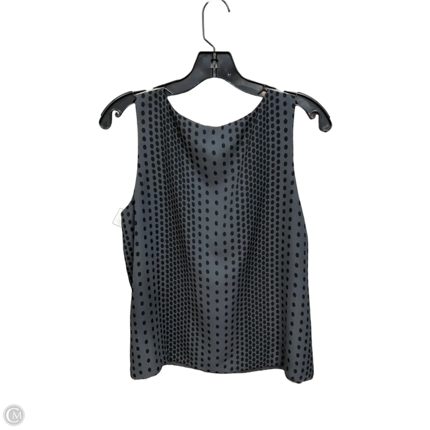 Top Sleeveless By Tahari In Polkadot Pattern, Size: M