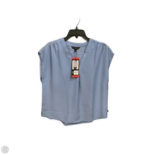 Top Sleeveless By Banana Republic In Blue, Size: M