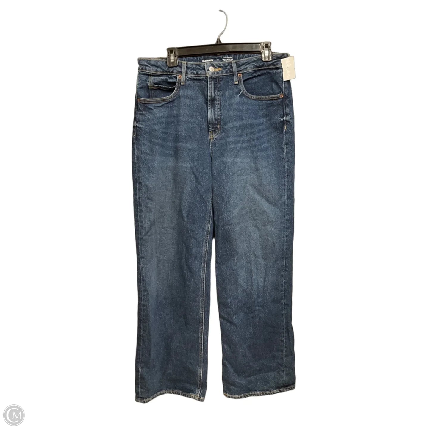 Jeans Wide Leg By Old Navy In Blue Denim, Size: 12