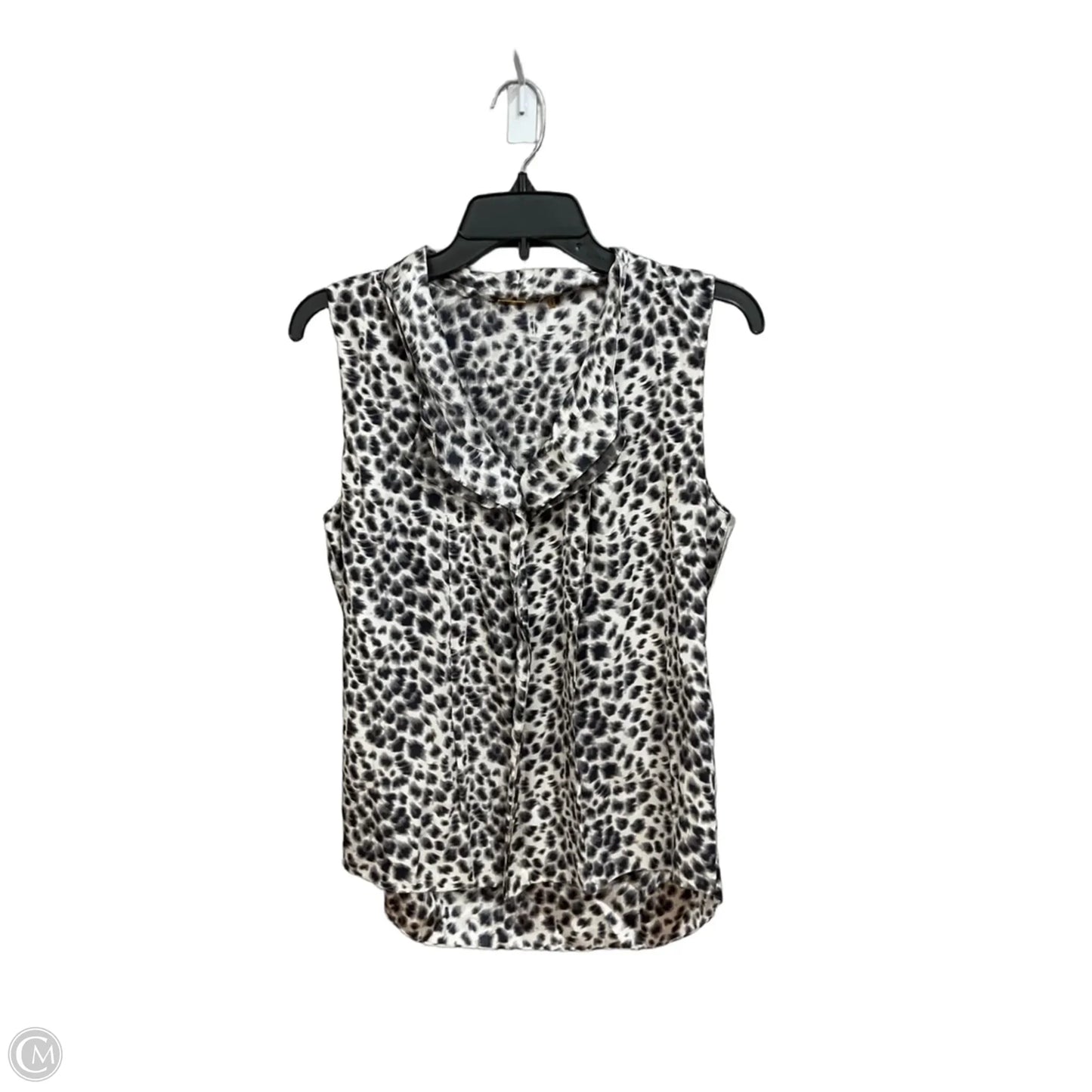 Top Sleeveless By Elie Tahari In Animal Print, Size: M