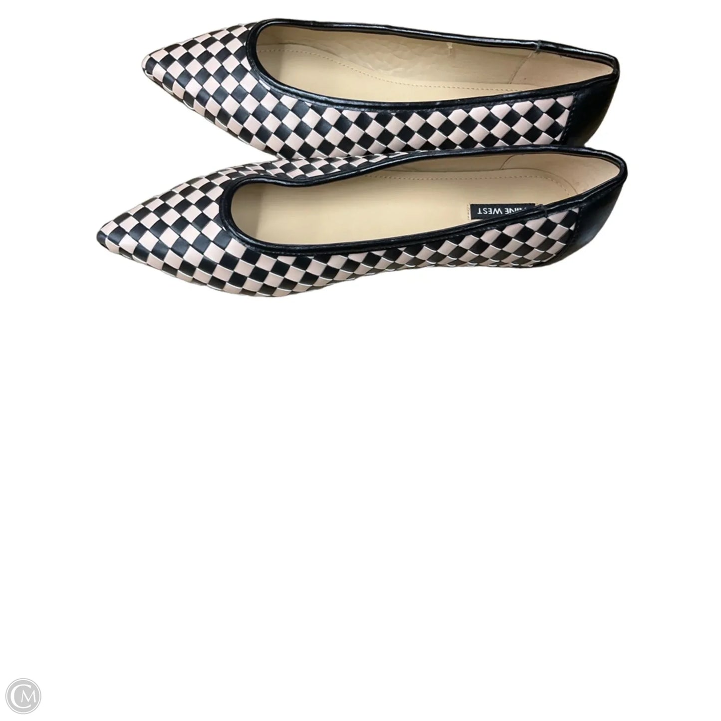 Shoes Flats By Nine West In Checkered Pattern, Size: 12