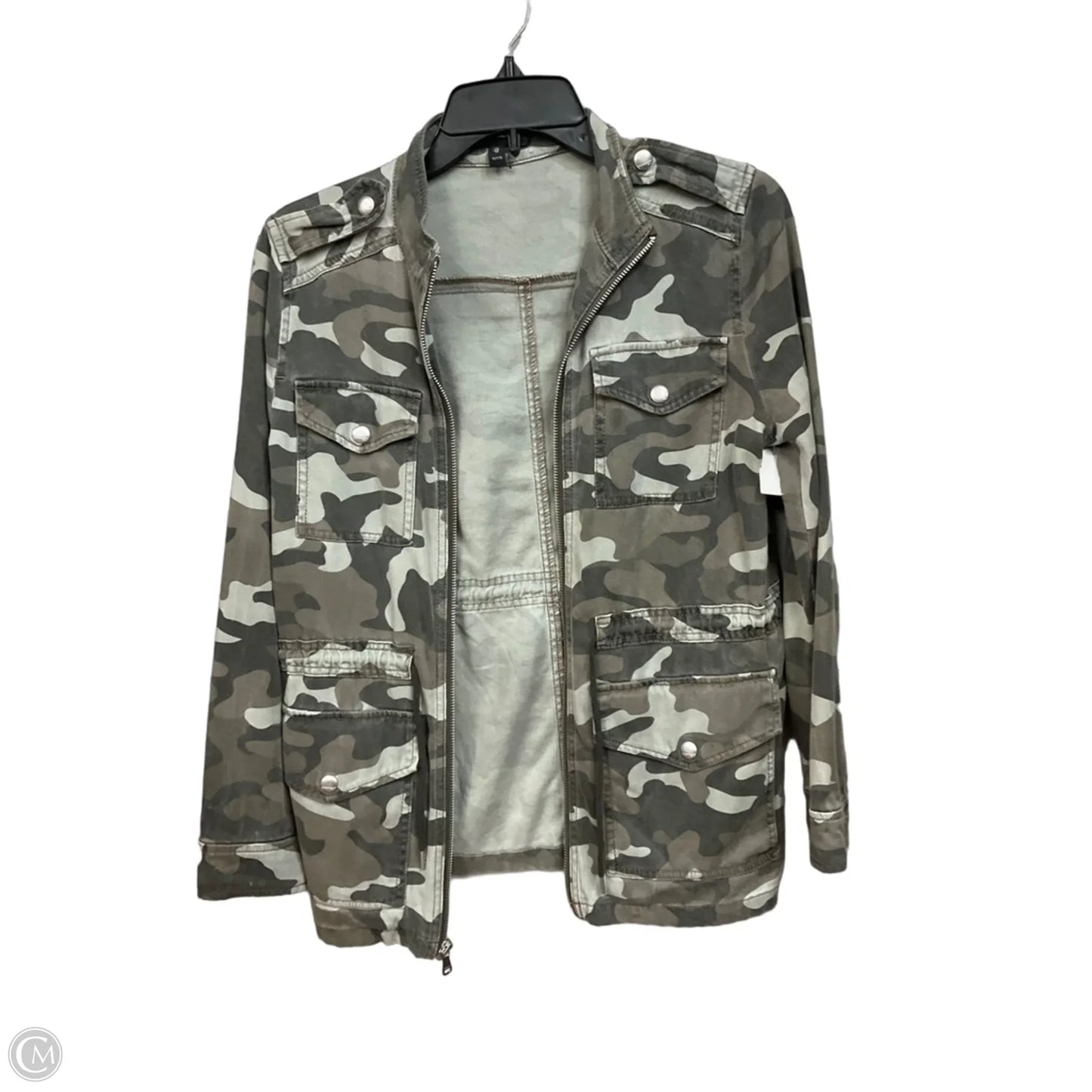 Jacket Other By Express In Camouflage Print, Size: Xs