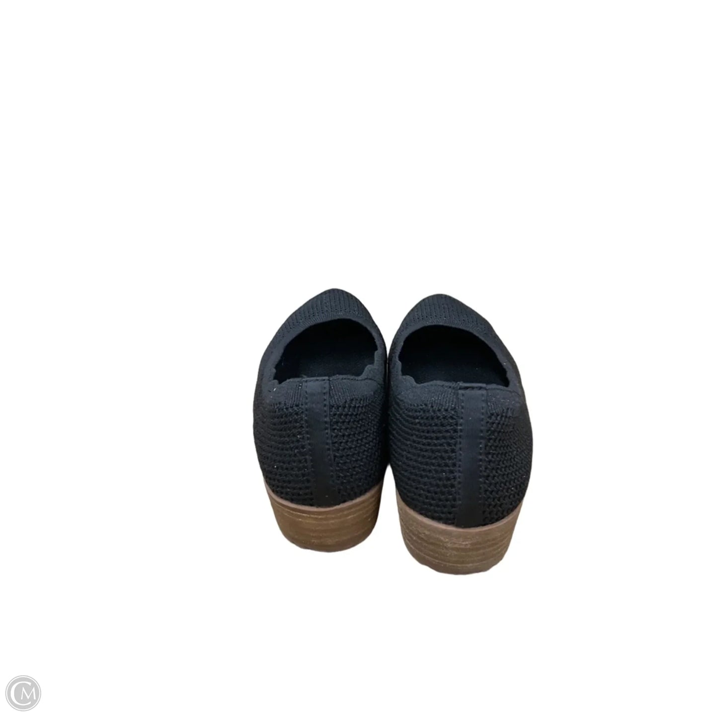 Shoes Flats By Skechers In Black & Brown, Size: 9
