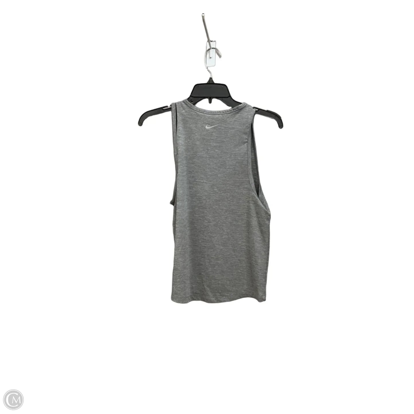 Athletic Tank Top By Nike Apparel In Grey, Size: S