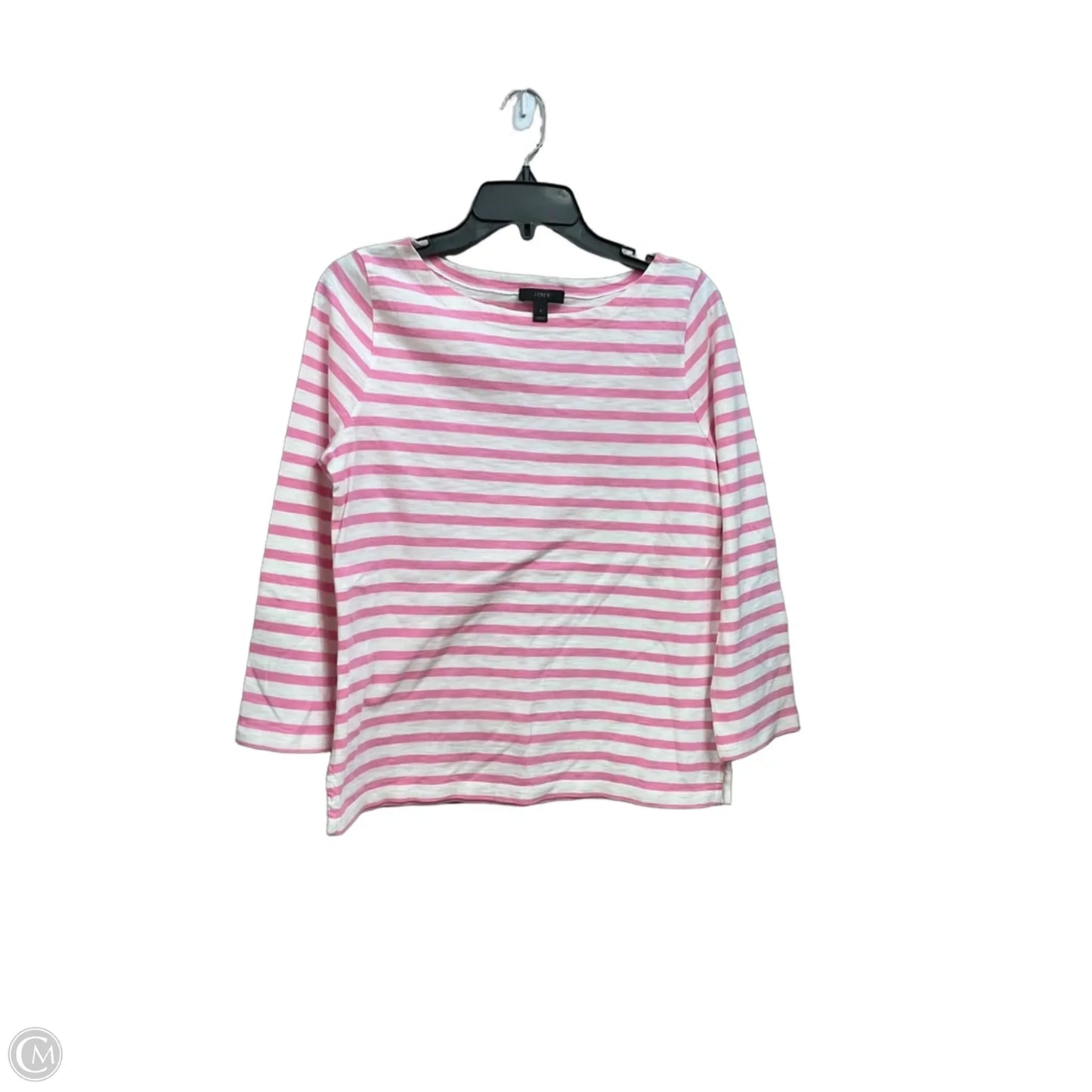 Top Long Sleeve By J. Crew In Striped Pattern, Size: S