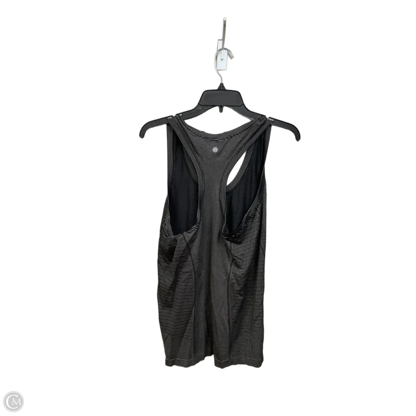 Athletic Tank Top By Athleta In Striped Pattern, Size: L