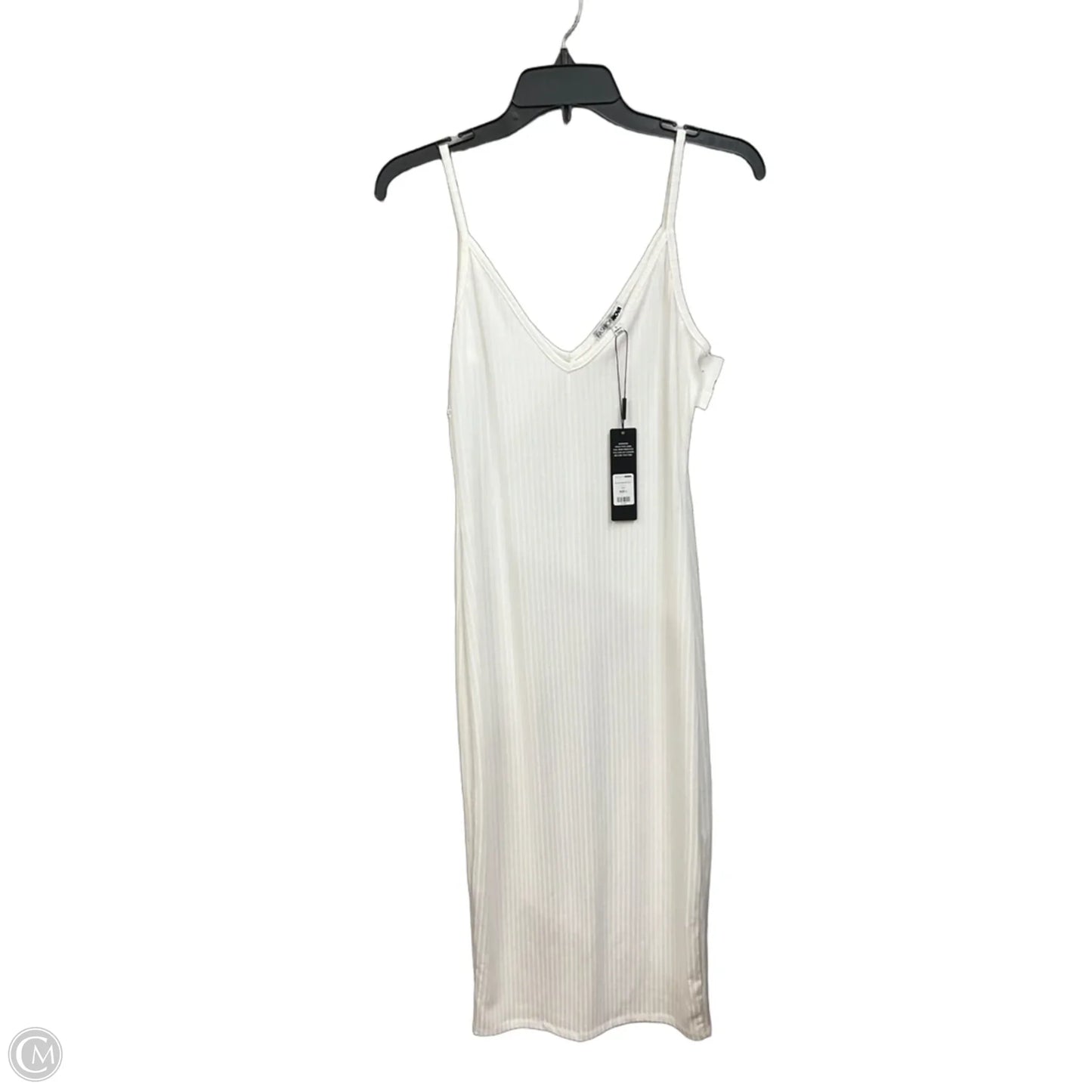 Dress Casual Midi By Fashion Nova In White, Size: L