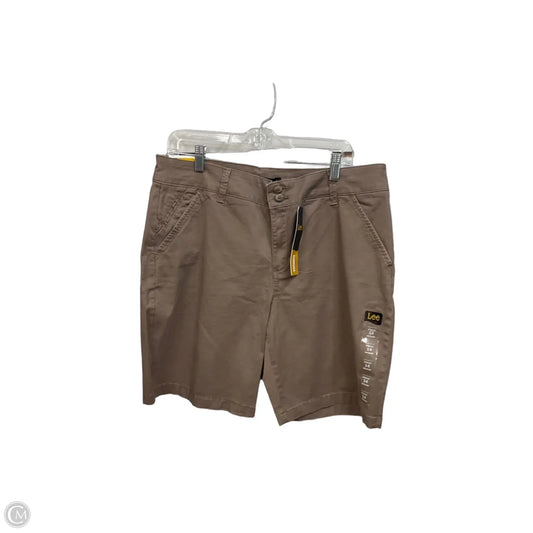 Shortalls By Lee In Tan, Size: 14