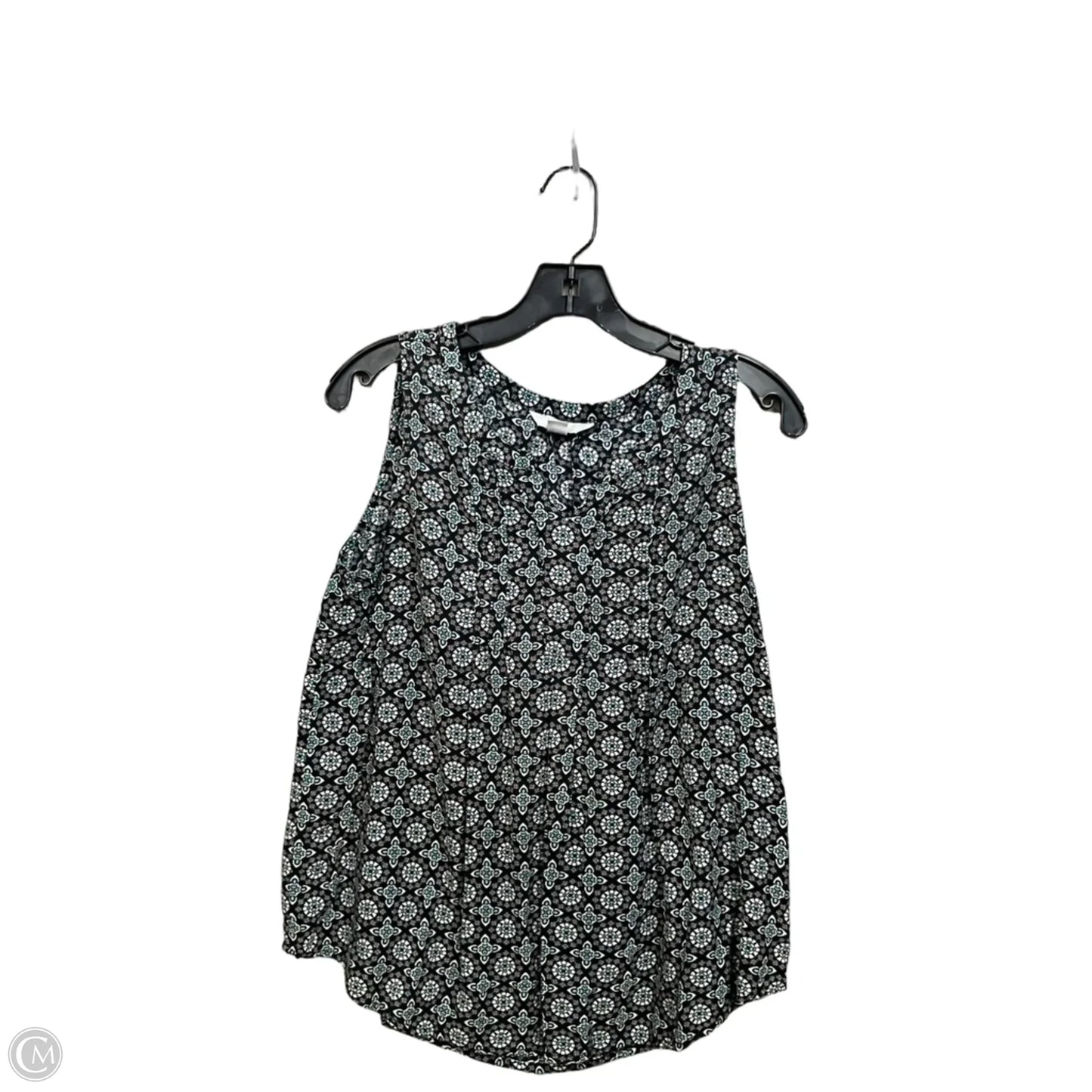 Top Sleeveless By Croft And Barrow In Maroon, Size: M