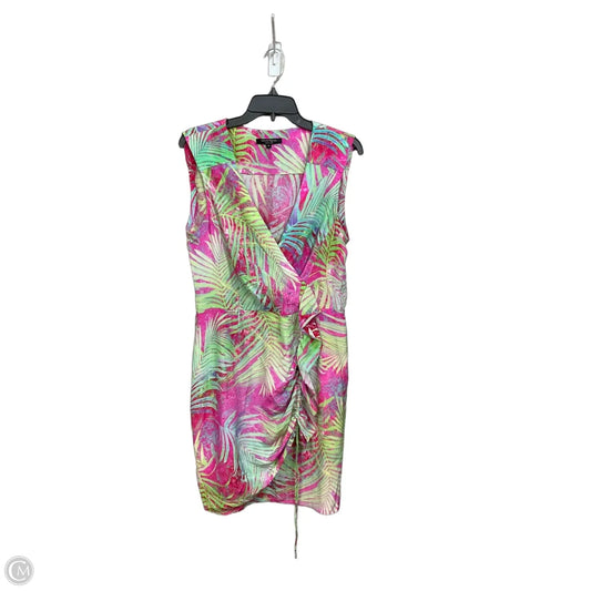 Dress Casual Short By Nanette Lepore In Tropical Print, Size: L