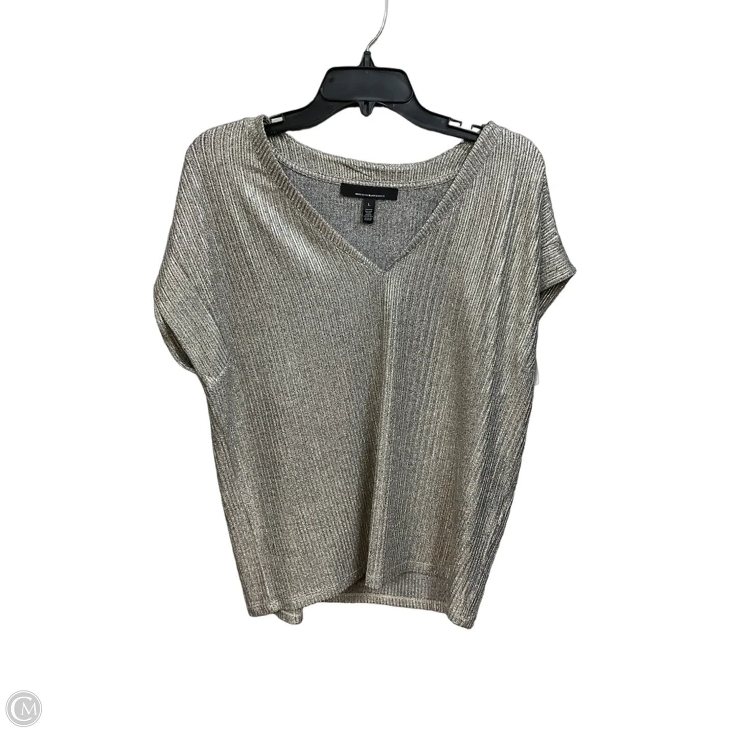 Top Sleeveless By White House Black Market In Gold, Size: L
