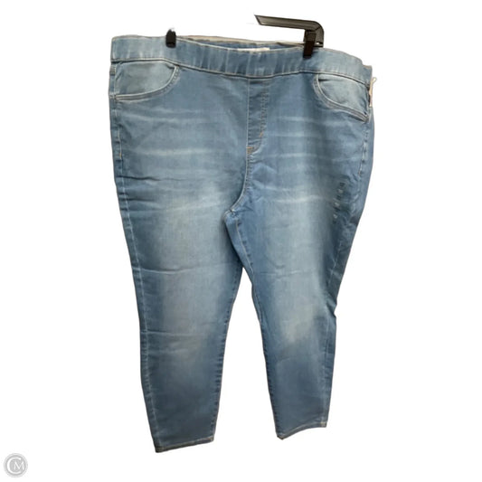 Jeans Jeggings By Sonoma In Blue Denim, Size: 24