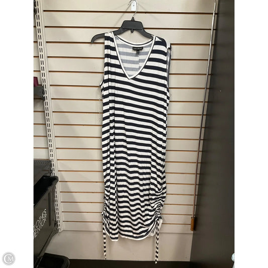 Dress Casual Midi By Lane Bryant In Striped Pattern, Size: 1x