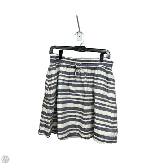 Skirt Mini & Short By Gap In Striped Pattern, Size: 8