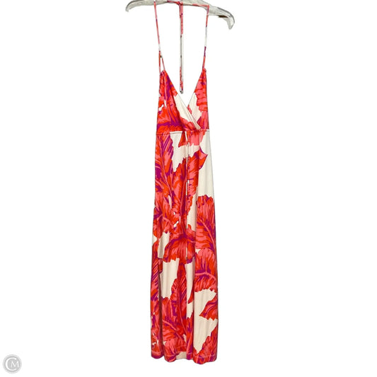 Dress Casual Maxi By Banana Republic In Tropical Print, Size: M