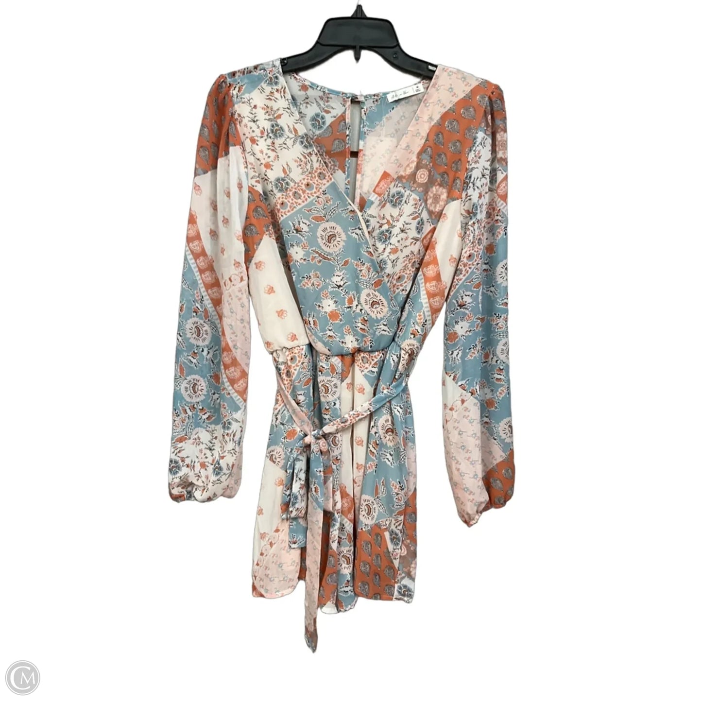 Romper By Active Usa In Floral Print, Size: M