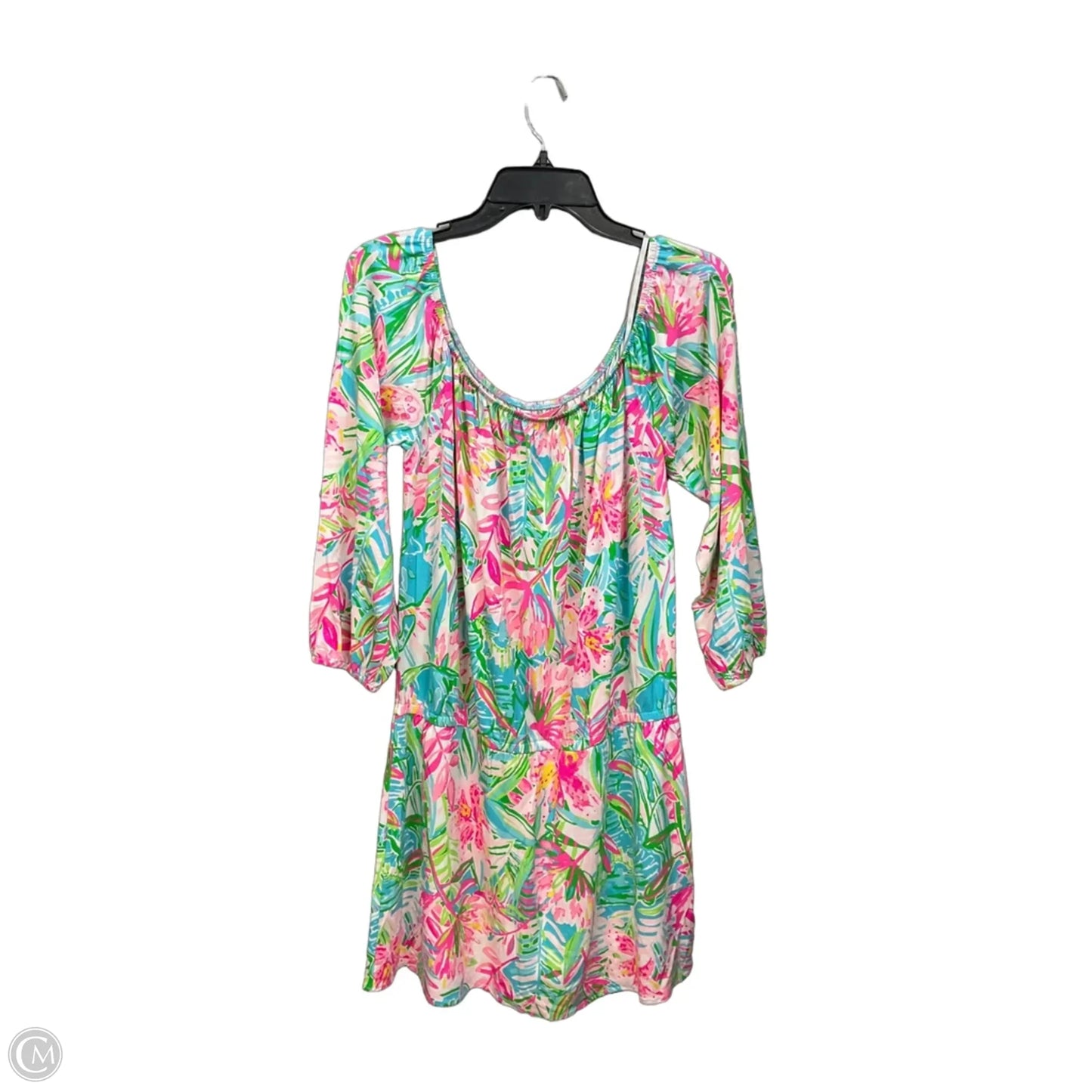 Romper Designer By Lilly Pulitzer In Tropical Print, Size: Xl