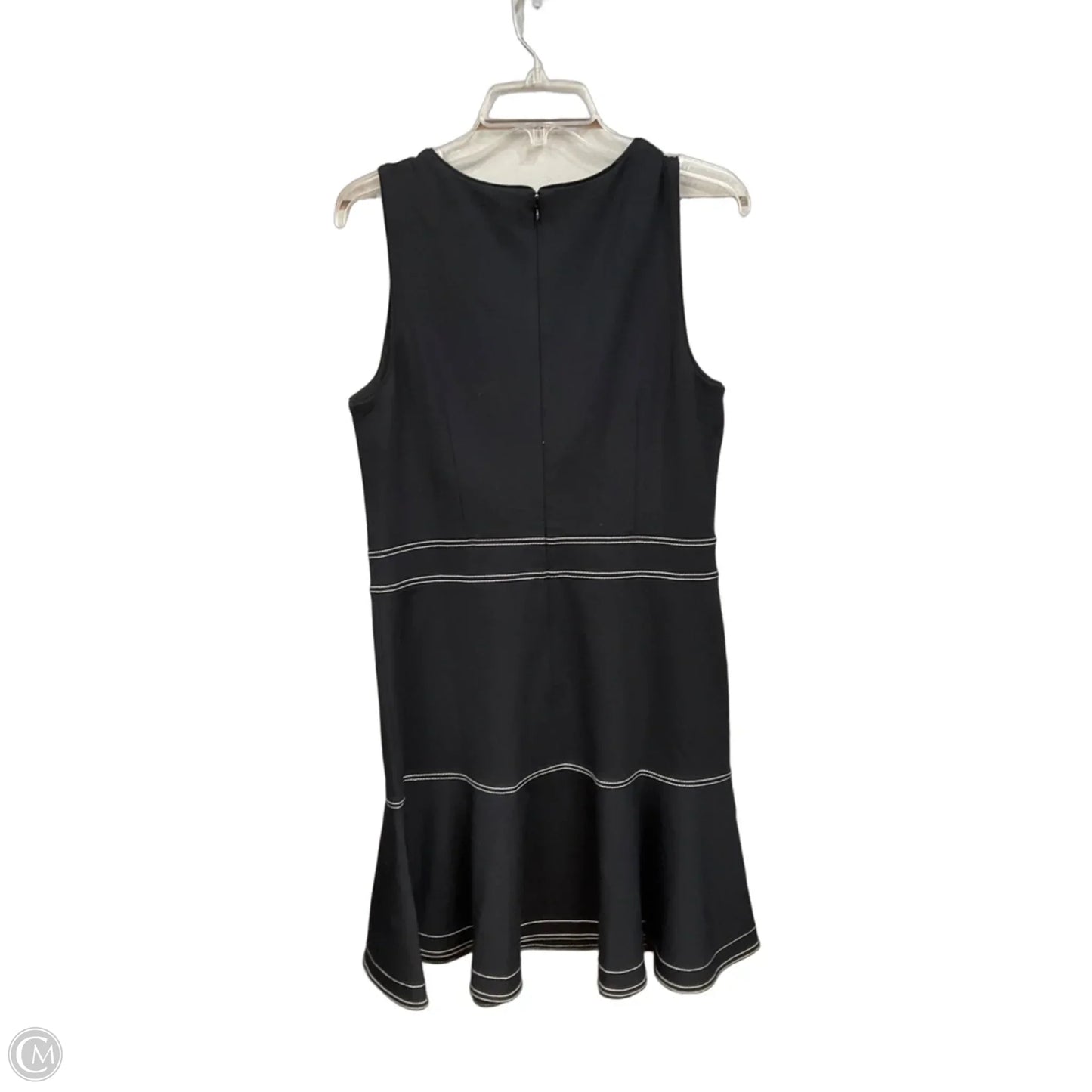 Dress Casual Short By Ann Taylor In Black & White, Size: M
