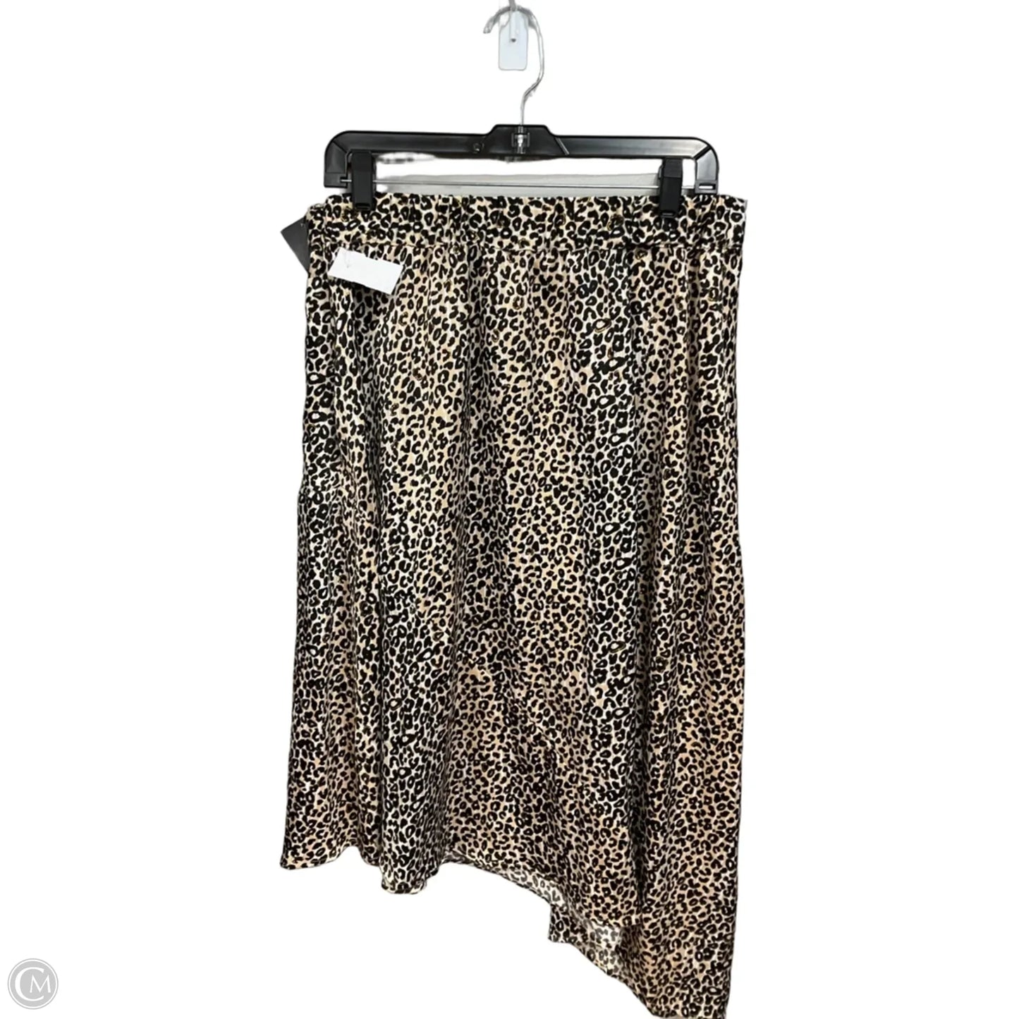 Skirt Midi By Nine West In Animal Print, Size: 16