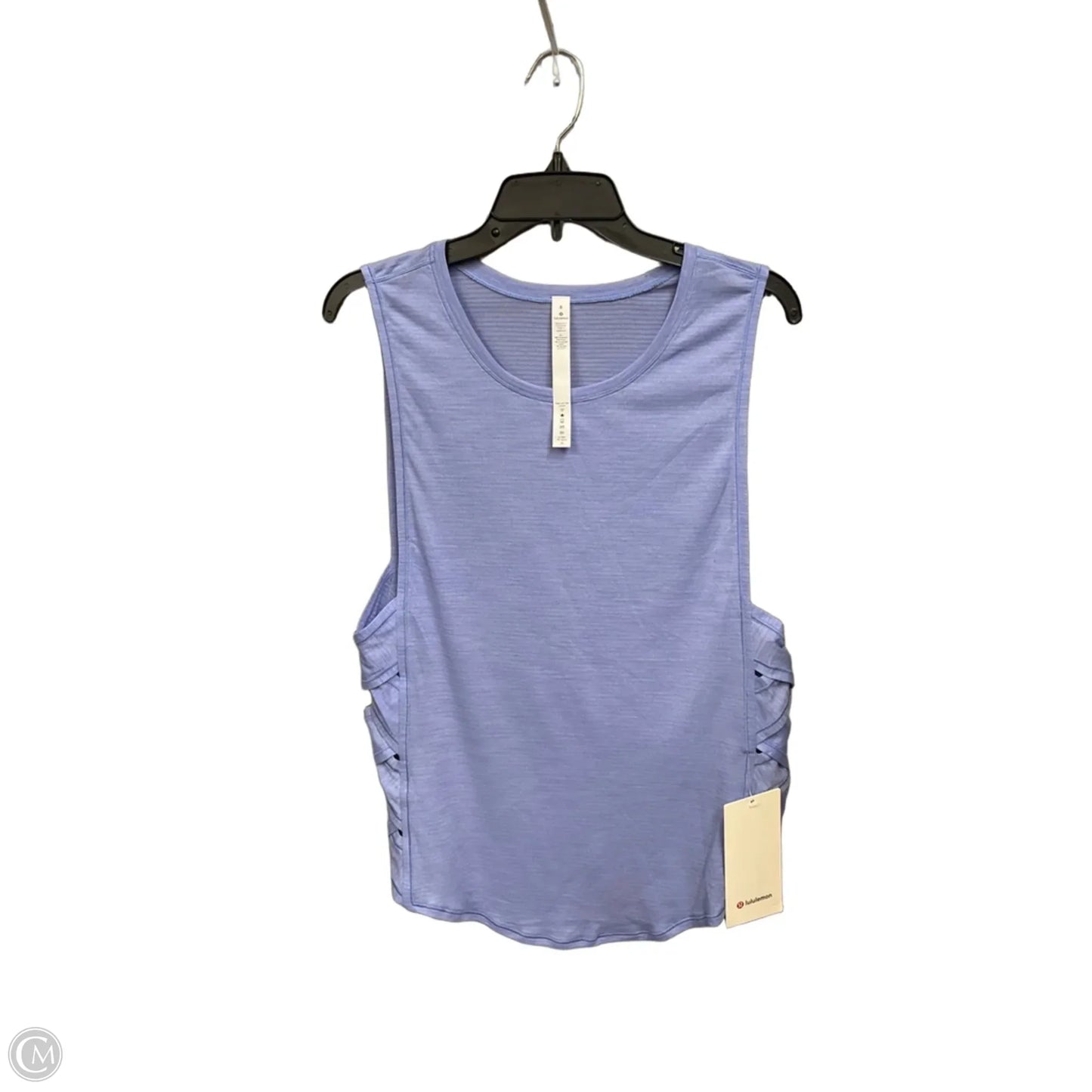 Athletic Tank Top By Lululemon In Blue, Size: M