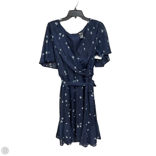 Dress Casual Short By Dkny In Floral Print, Size: Xl