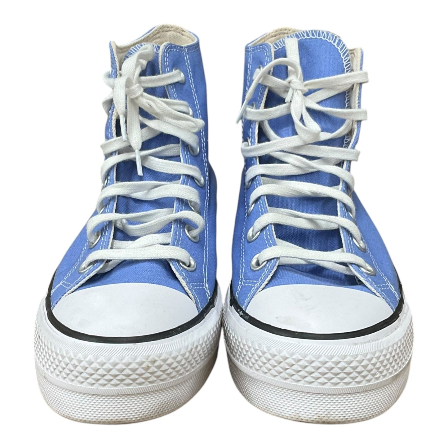 Shoes Sneakers Platform By Converse In Blue, Size: 9