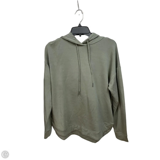Athletic Top Long Sleeve Hoodie By Clothes Mentor In Green, Size: S