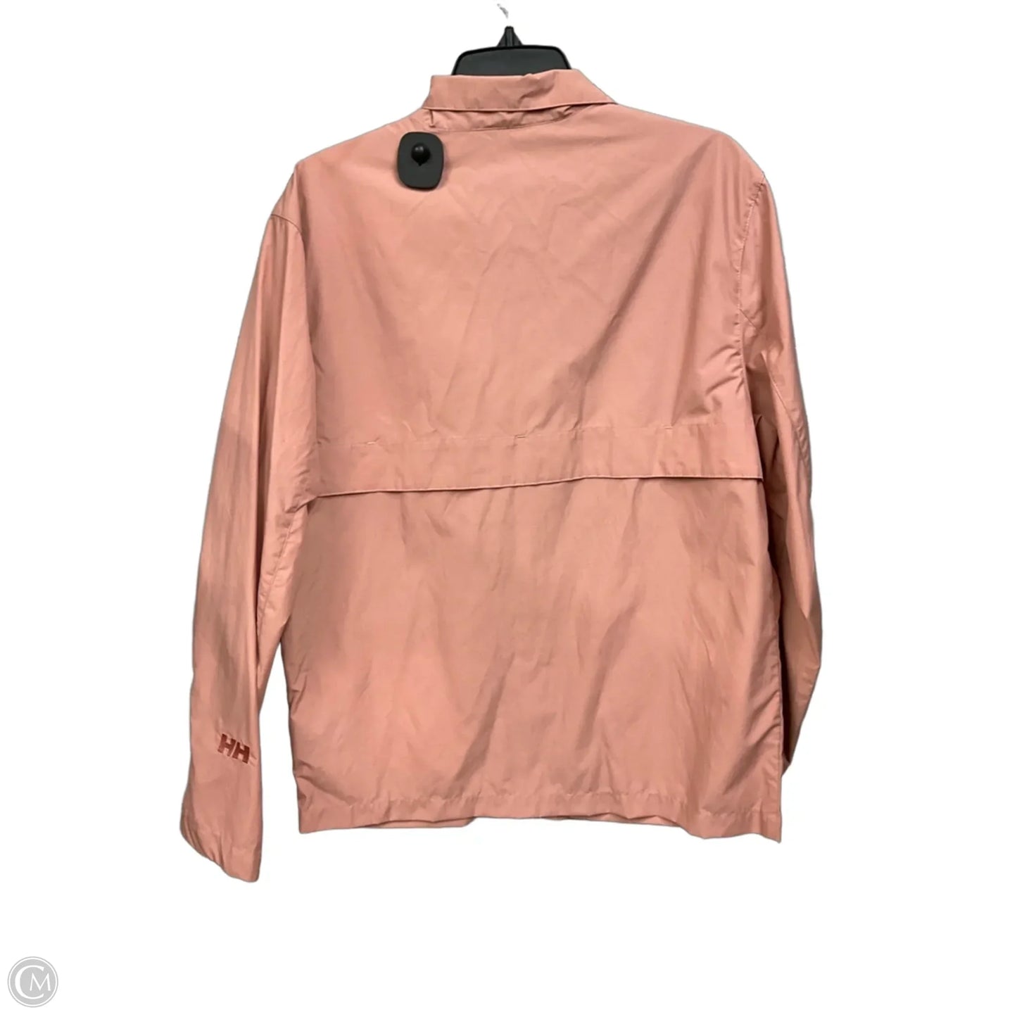 Jacket Windbreaker By Helly Hansen In Pink, Size: M