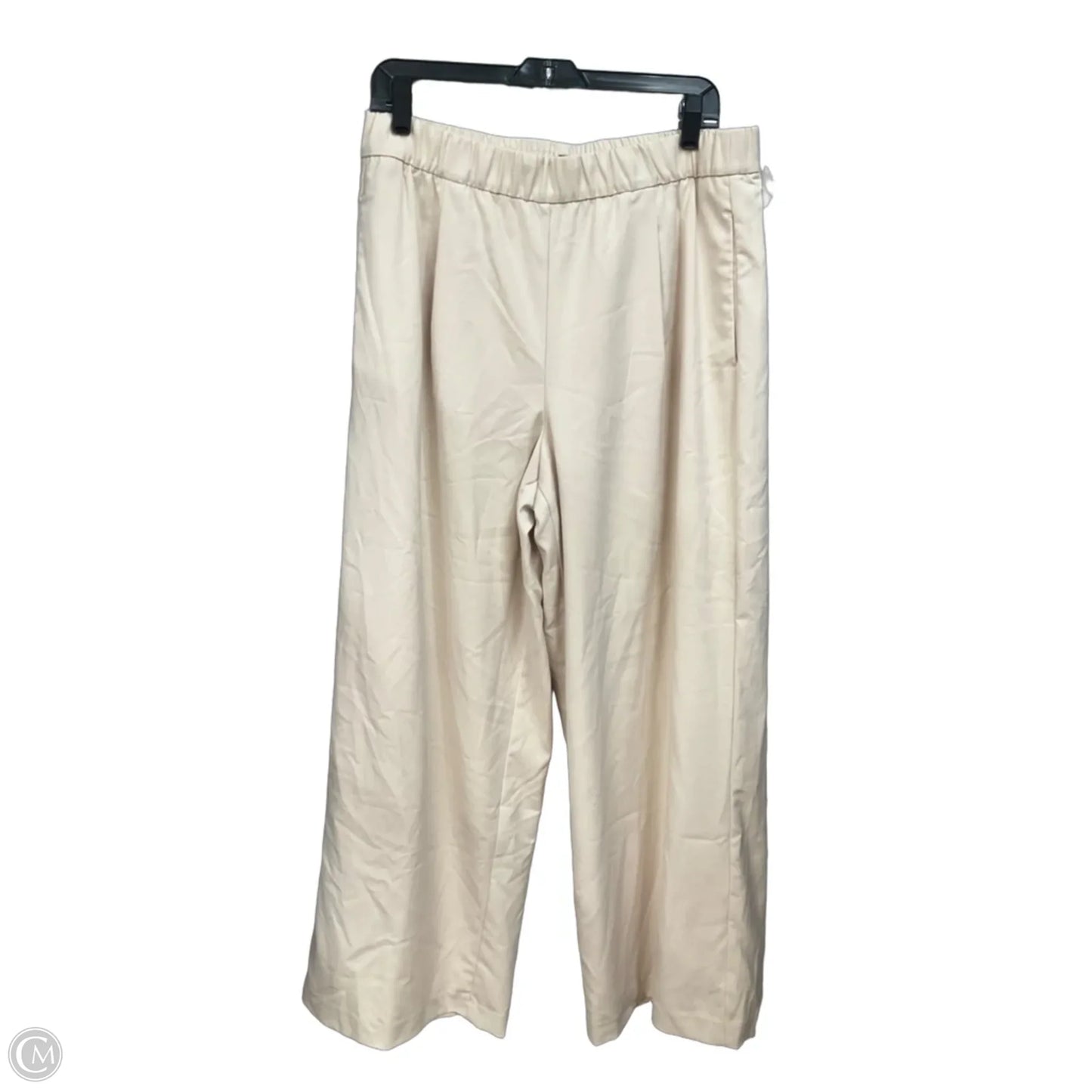 Pants Wide Leg By Ann Taylor In Tan, Size: 12