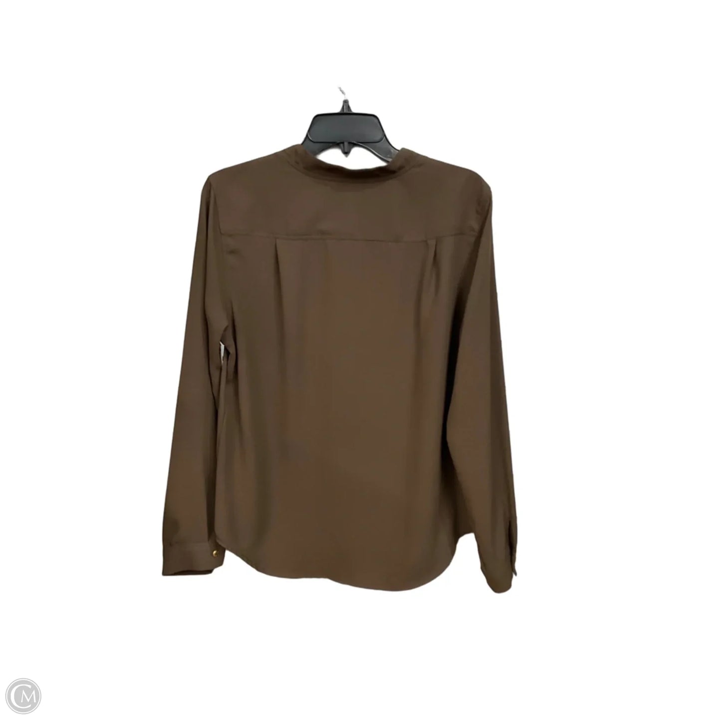 Top Long Sleeve By Nine West In Green, Size: M