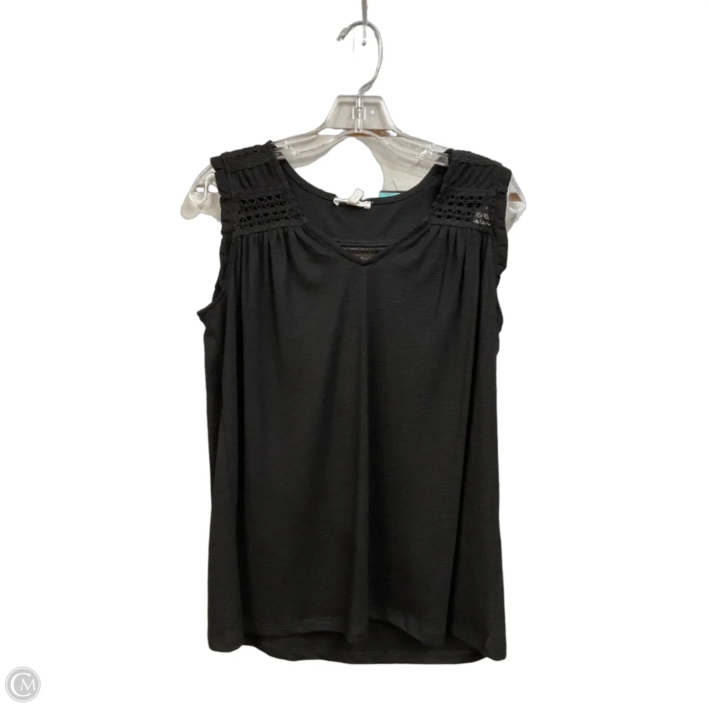 Top Sleeveless By Maurices In Black, Size: M