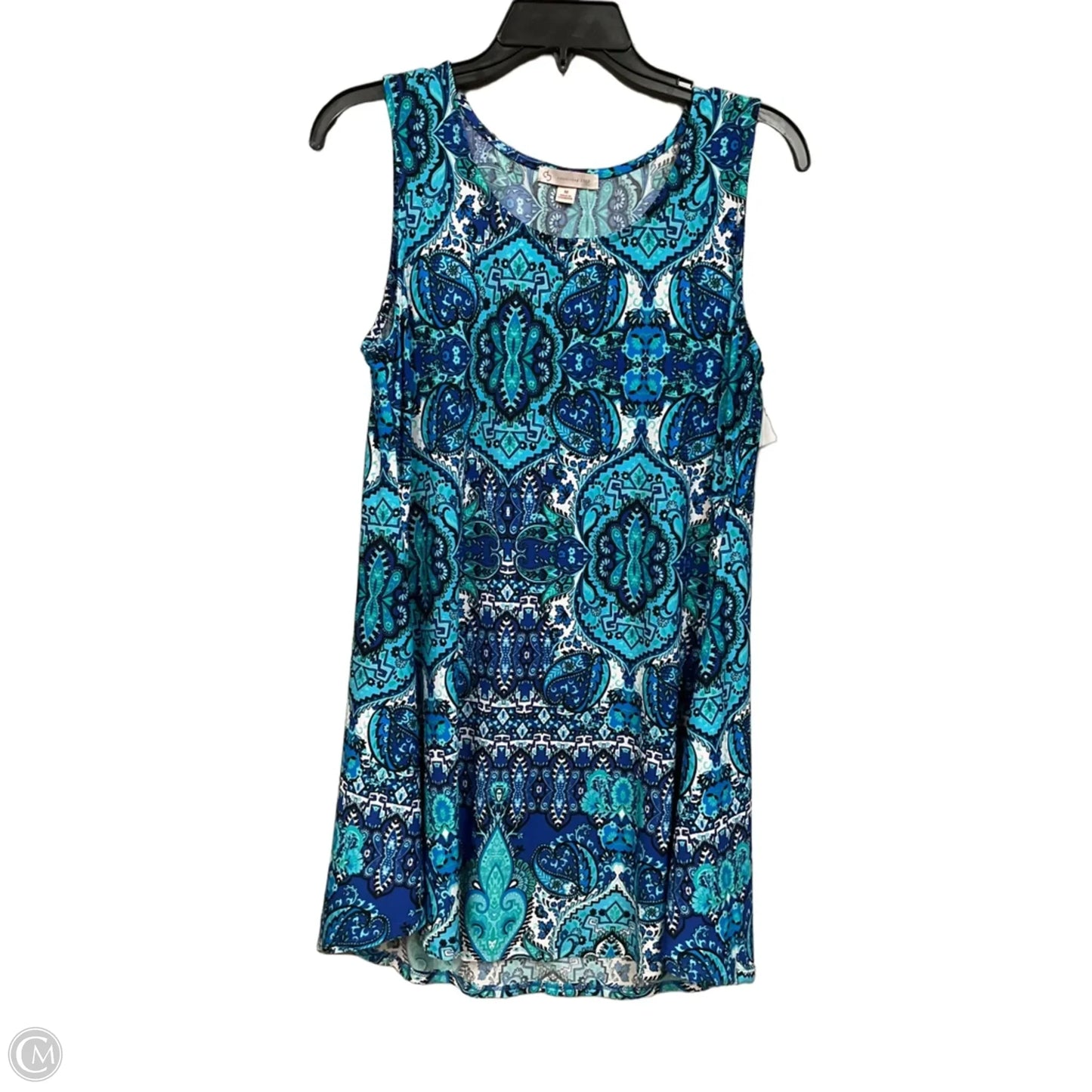 Tunic Sleeveless By Dressbarn In Paisley Print, Size: M