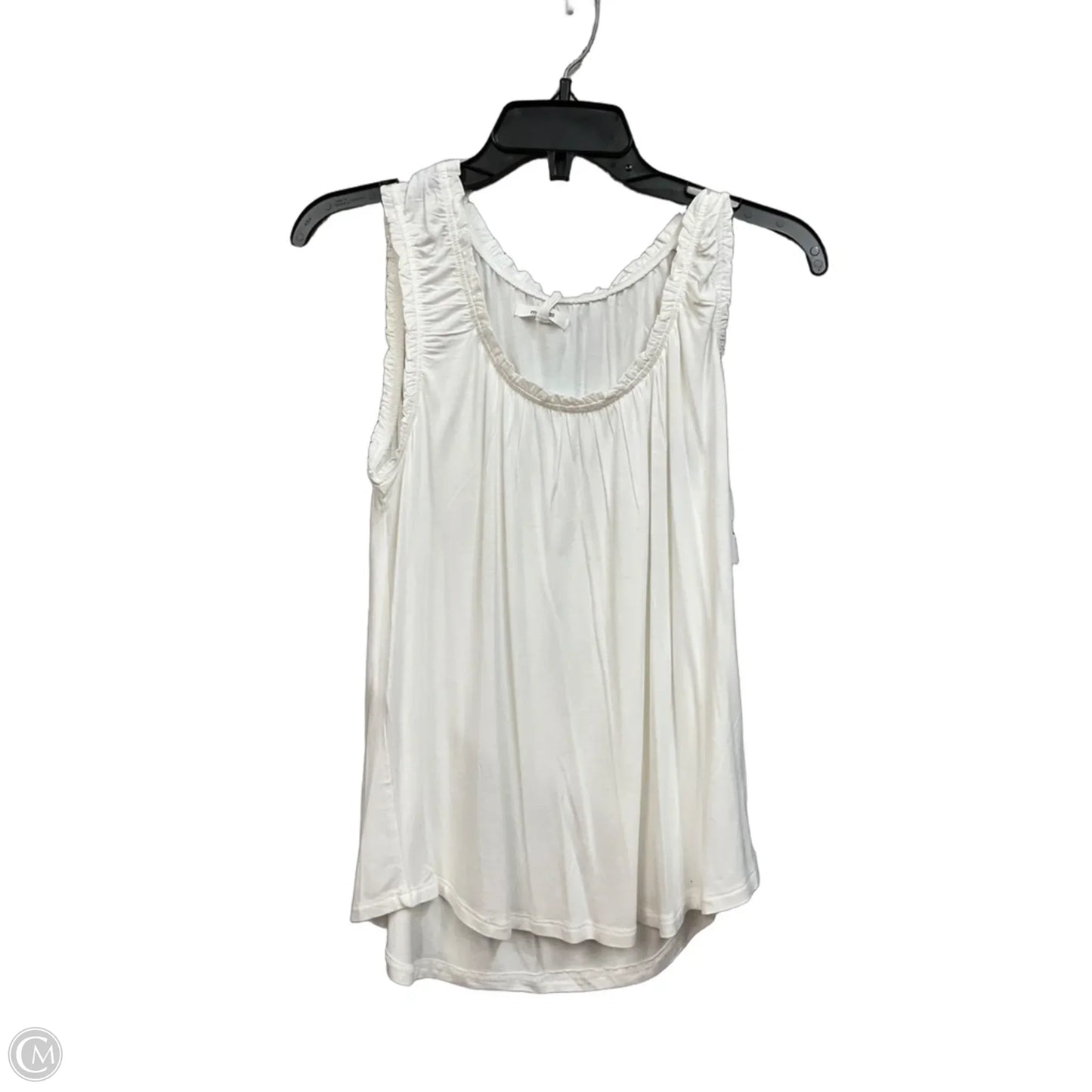 Top Sleeveless By Maurices In Cream, Size: M