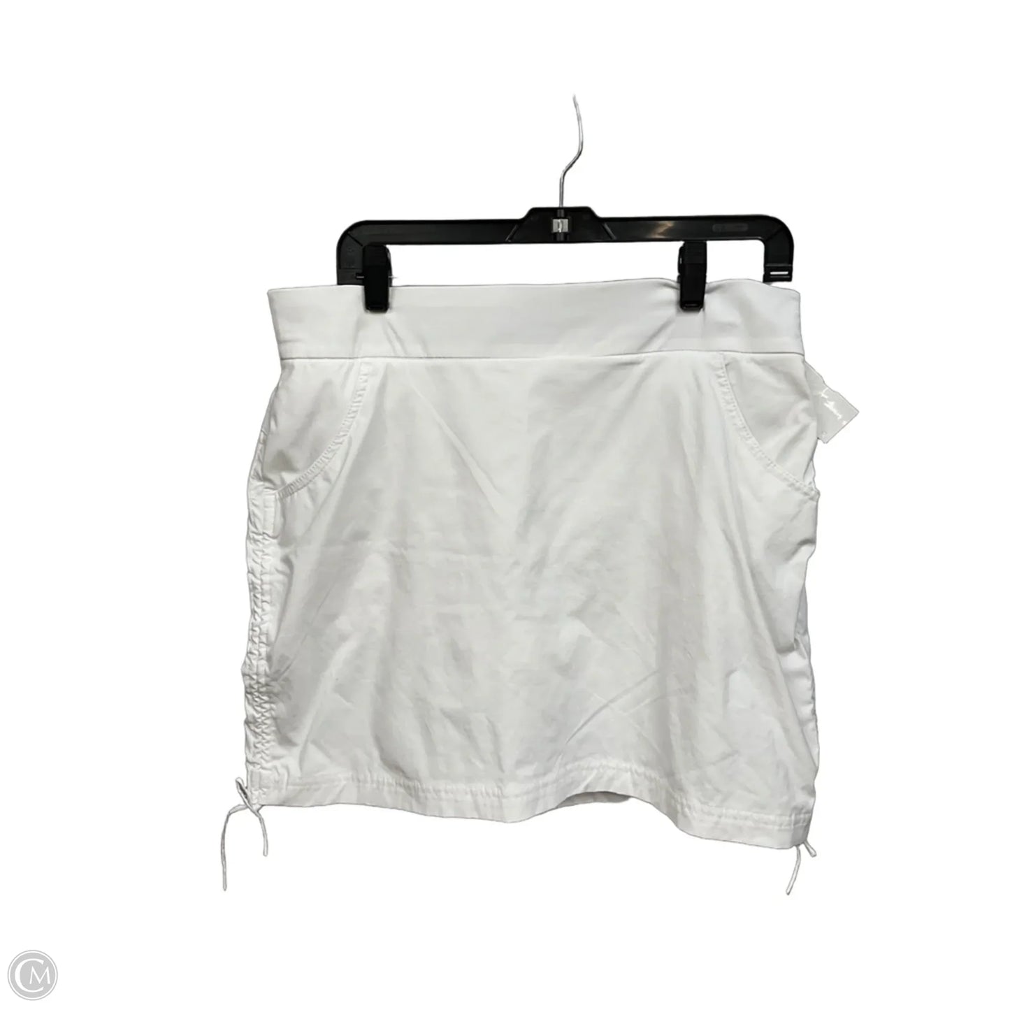 Athletic Skort By Columbia In White, Size: L