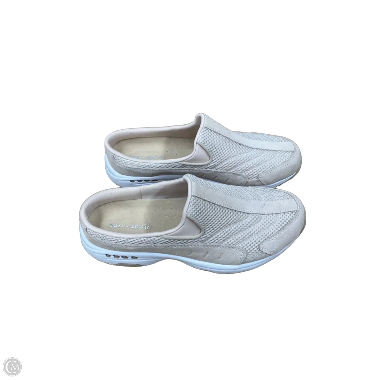 Shoes Flats By Easy Spirit In Tan & White, Size: 7