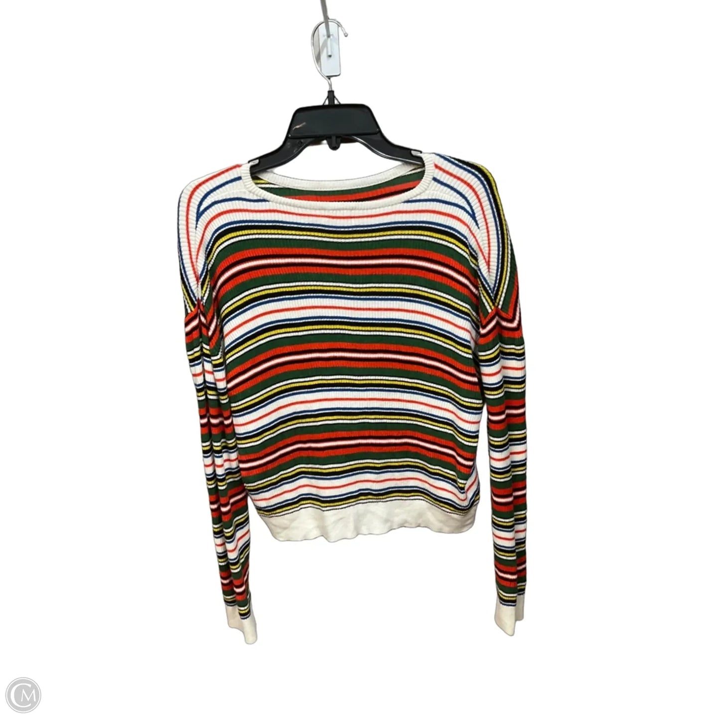 Top Long Sleeve By Kule In Striped Pattern, Size: S