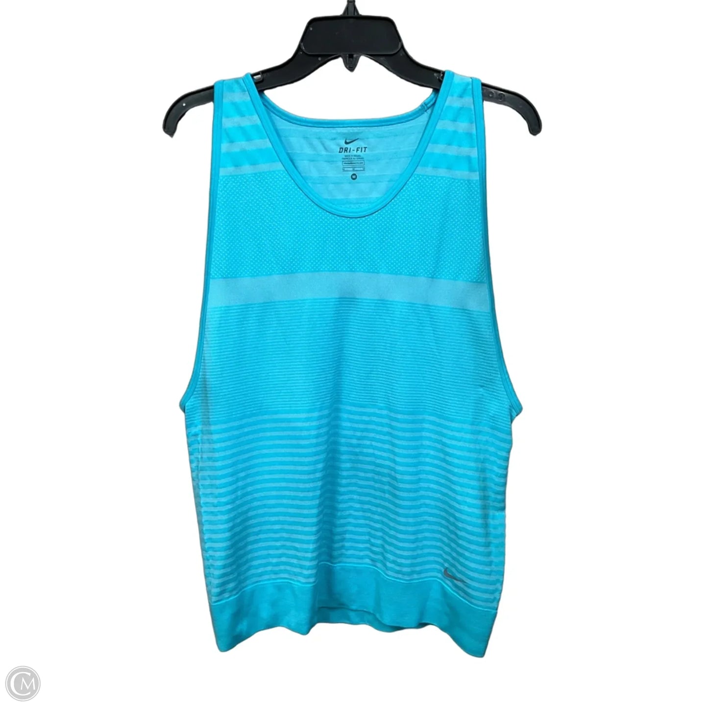 Athletic Tank Top By Nike Apparel In Blue, Size: M