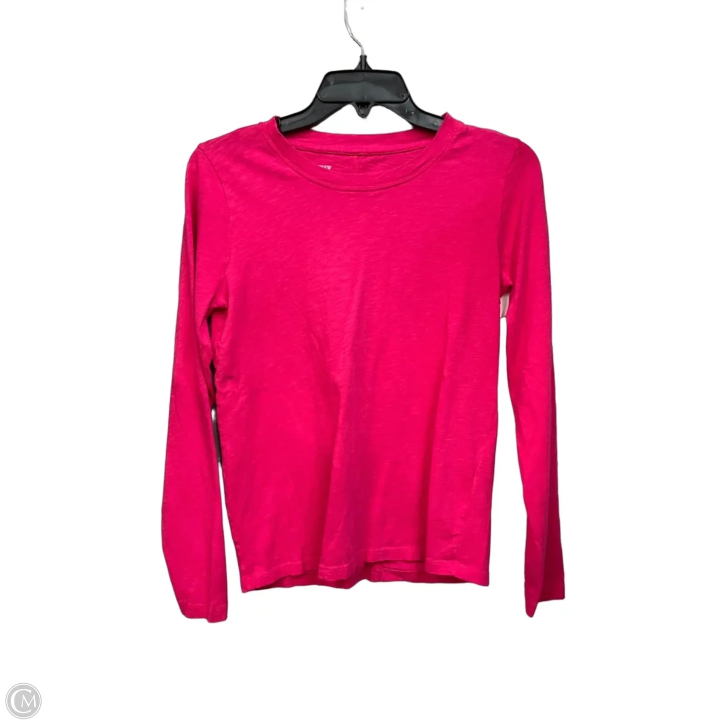 Top Long Sleeve Basic By J. Crew In Pink, Size: S