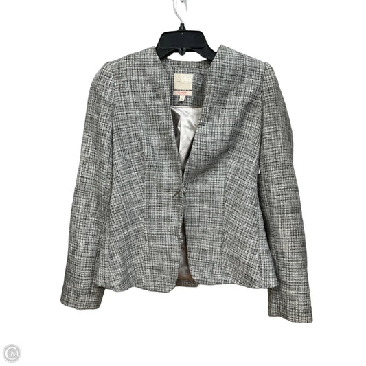 Blazer By Limited In Plaid Pattern, Size: Xs