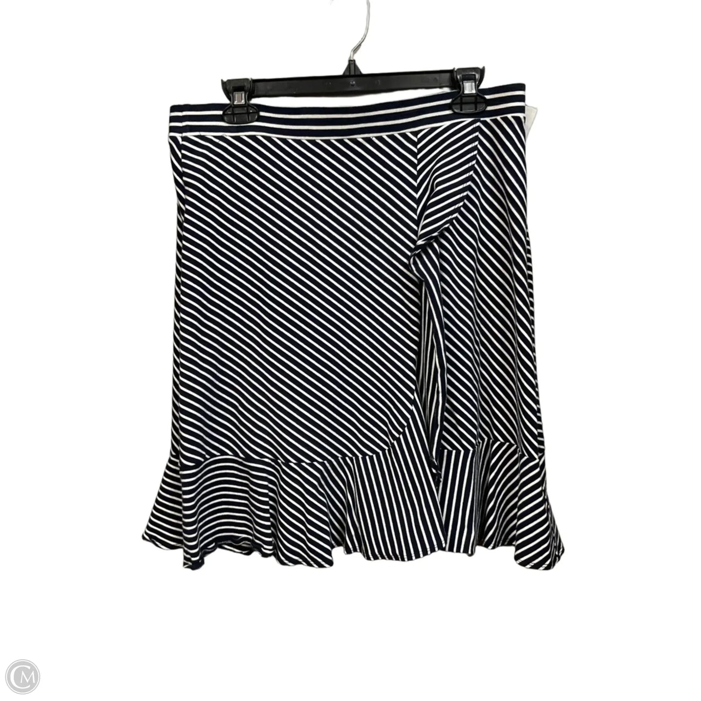 Skirt Mini & Short By Talbots In Striped Pattern, Size: 12