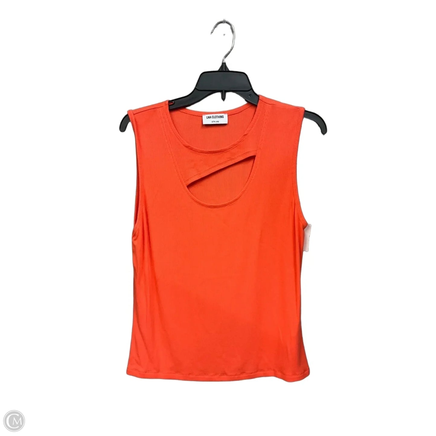Top Sleeveless By Lna In Coral, Size: Xl